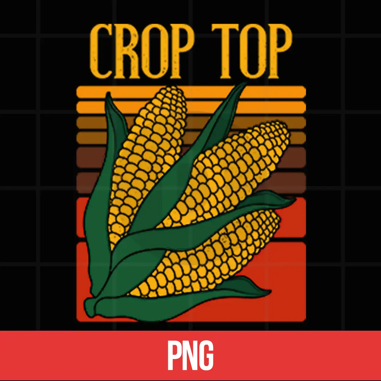 Funny Crop Top Corn Shirt Funny Crop Top Corn Shirt