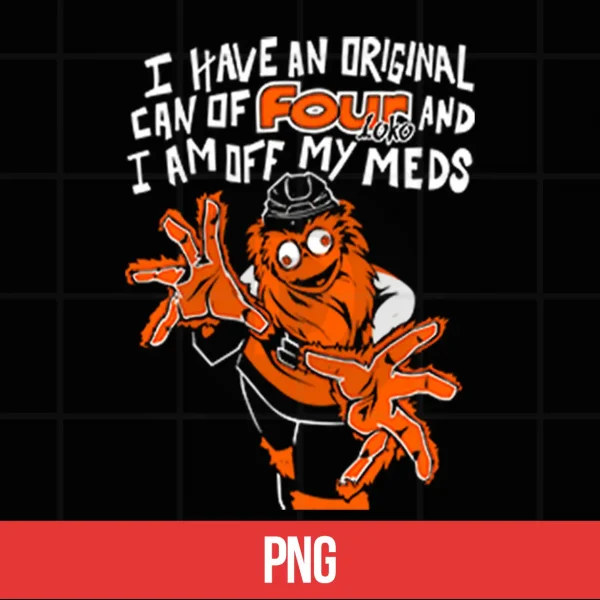 Digital Gritty Philadelphia I Have An Can Of Four Loko And I Am Off My Meds Shirt