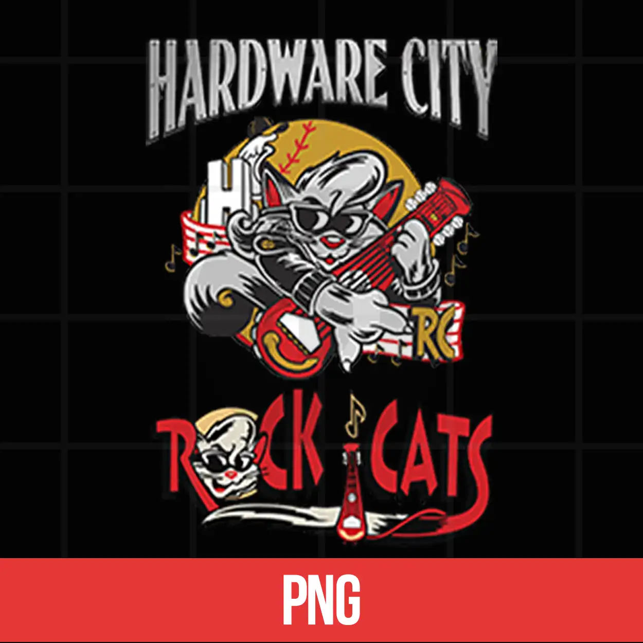 Hardware City Rock Cats PNG Hardware City Rock Cats PNG