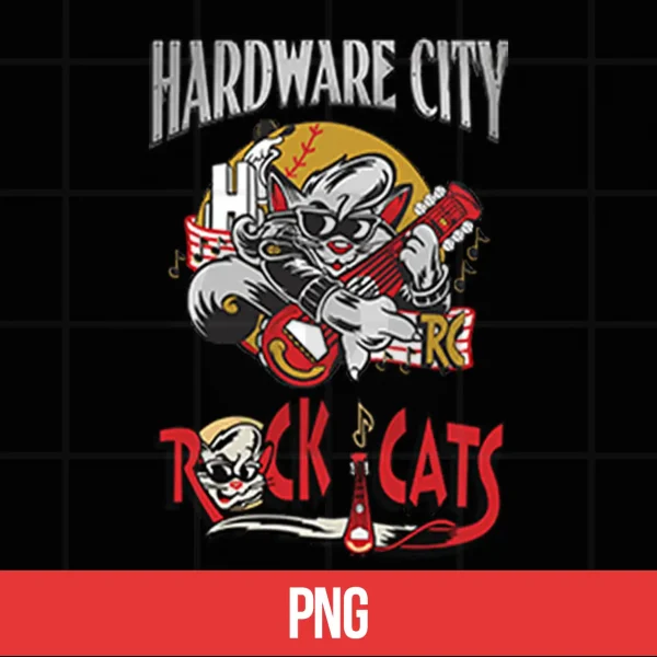 Digital Hardware City Rock Cats Shirt