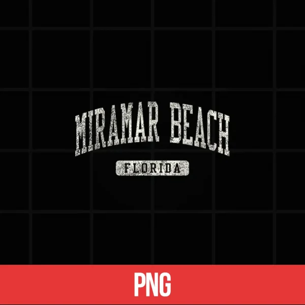 Digital Miramar Beach FL Vintage Athletic Sports Design JG3 Shirt