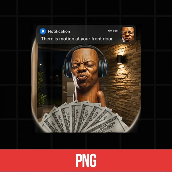Digital Tung Tung There is Motion At Your Front Door Tung Sahur Meme Shirt