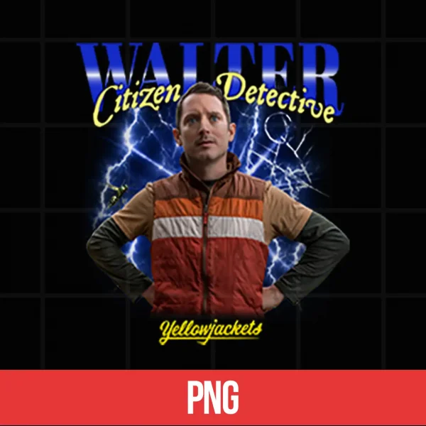 Digital Yellowjackets Walter Citizen Detective Heartthrob Shirt 2