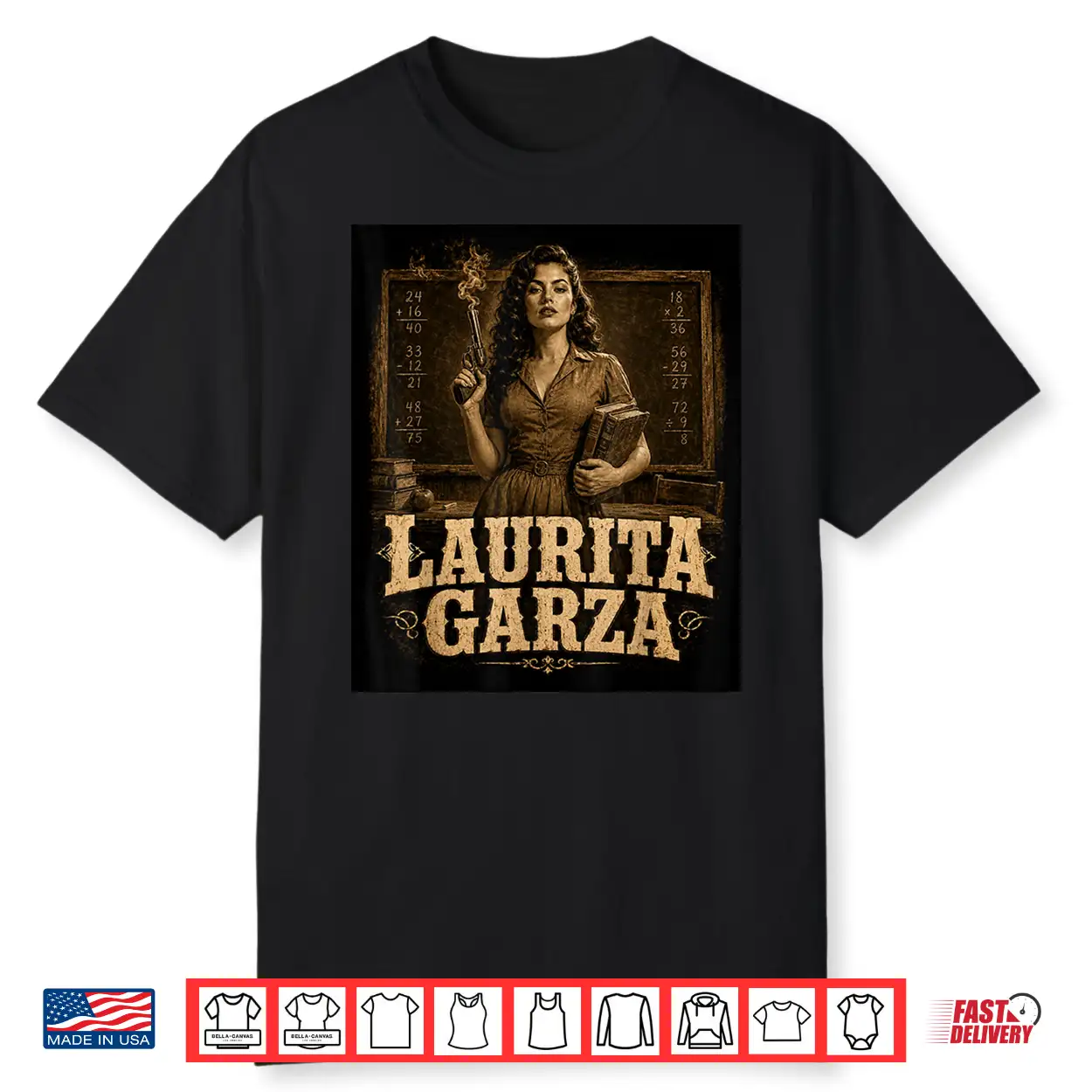 Funny Laurita Garza Vintage Western Teacher Scene Fun Shirt Funny Laurita Garza Vintage Western Teacher Scene Fun Shirt
