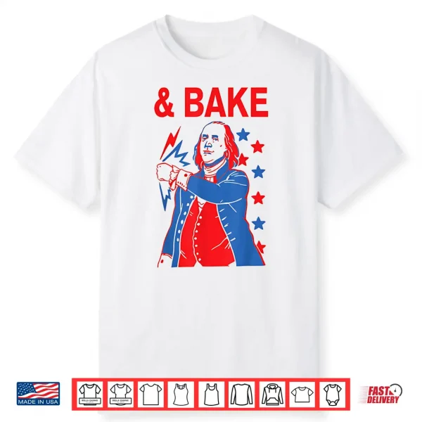 Funny Shake And Bake 4Th Of July Couple Matching Shirt