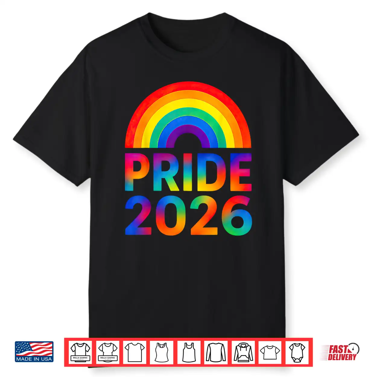 Gay Lgbtq Rainbow Flag Pride Month 2026 Shirt Gay Lgbtq Rainbow Flag Pride Month 2026 Shirt