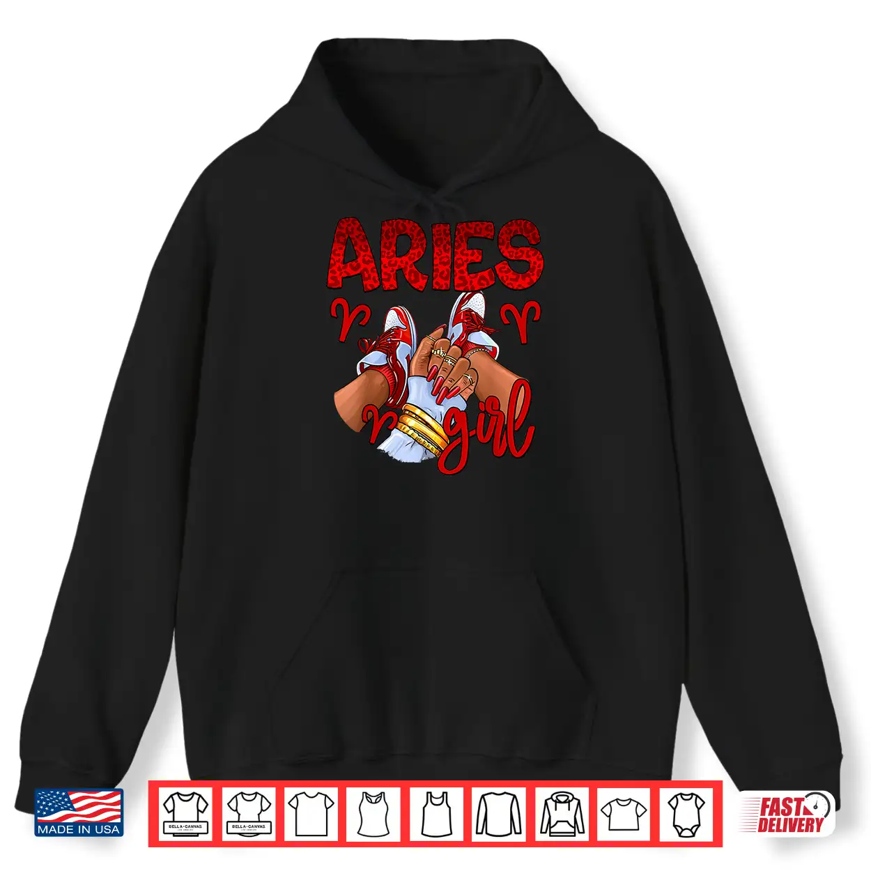 Aries Girl Birthday Women Sneakers Zodiac Sign Bday Shirt Aries Girl Birthday Women Sneakers Zodiac Sign Bday Shirt