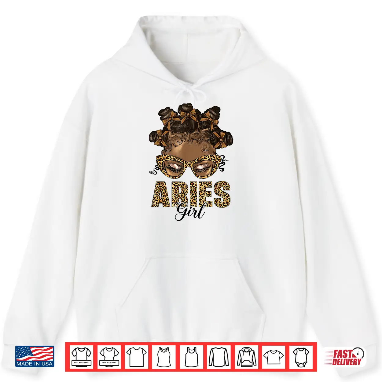 Aries Girl Black Women Bow Knot Hair Zodiac Birthday Shirt Aries Girl Black Women Bow Knot Hair Zodiac Birthday Shirt