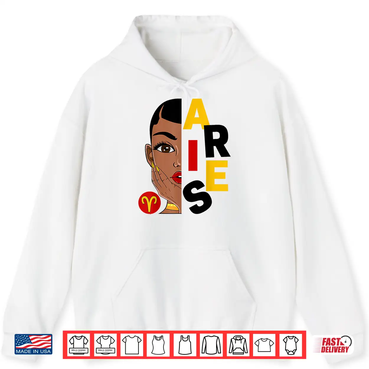 Aries Queen Short Hair Black Woman Girl Zodiac Sign Shirt Aries Queen Short Hair Black Woman Girl Zodiac Sign Shirt