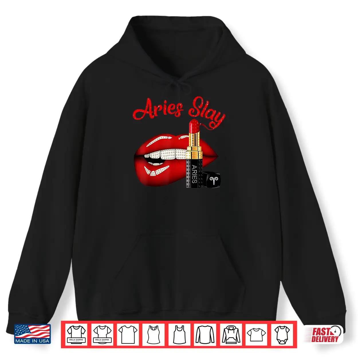 Aries Slay Sexy Lips Zodiac March April Birthday Shirt Aries Slay Sexy Lips Zodiac March April Birthday Shirt