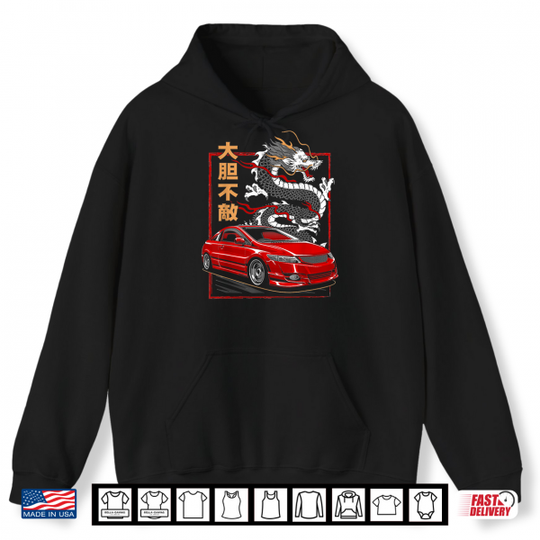 Civic Si Sport Car Red Jdm Cars Shirt