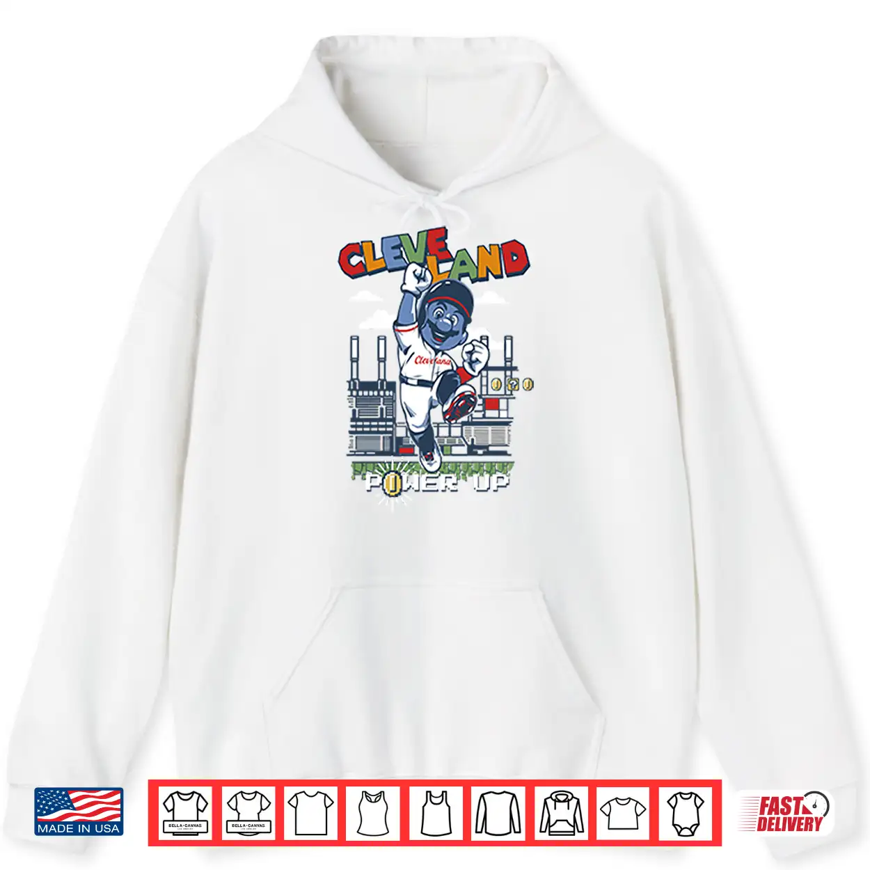 Cleveland Power Up Shirt Cleveland Power Up Shirt