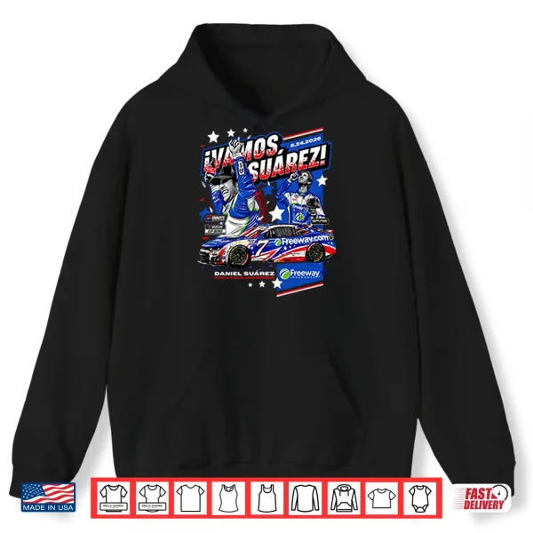 Hoodie Daniel Suarez Freeway Insurance Coca Cola 600 Winner Shirt 2