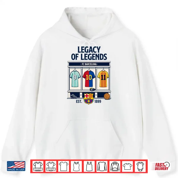 Hoodie FC Barcelona Legacy Of Legends Est 1899 Shirt