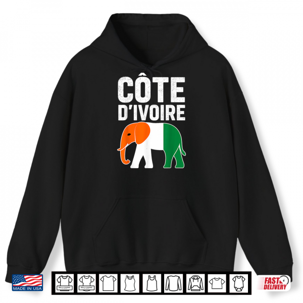 Ivory Coast Ivorians Côte D’Ivoire Flag Pride Men Women Kids Shirt