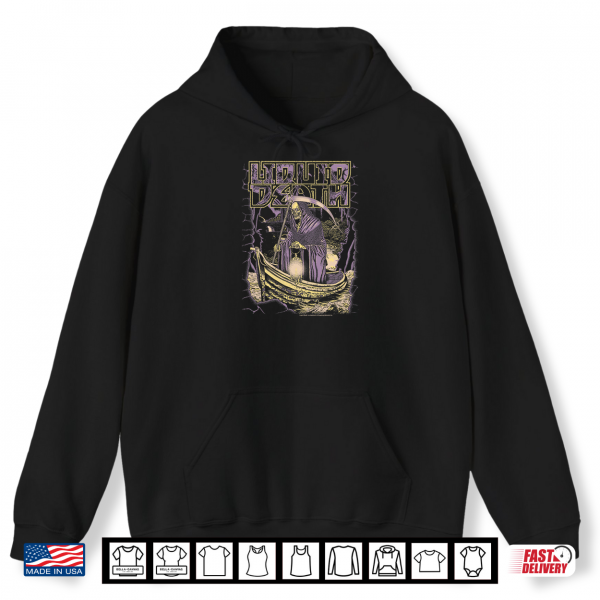 Liquid Death River Styx Reaper Scene Heavy Metal Water Premium Tri Blend Shirt