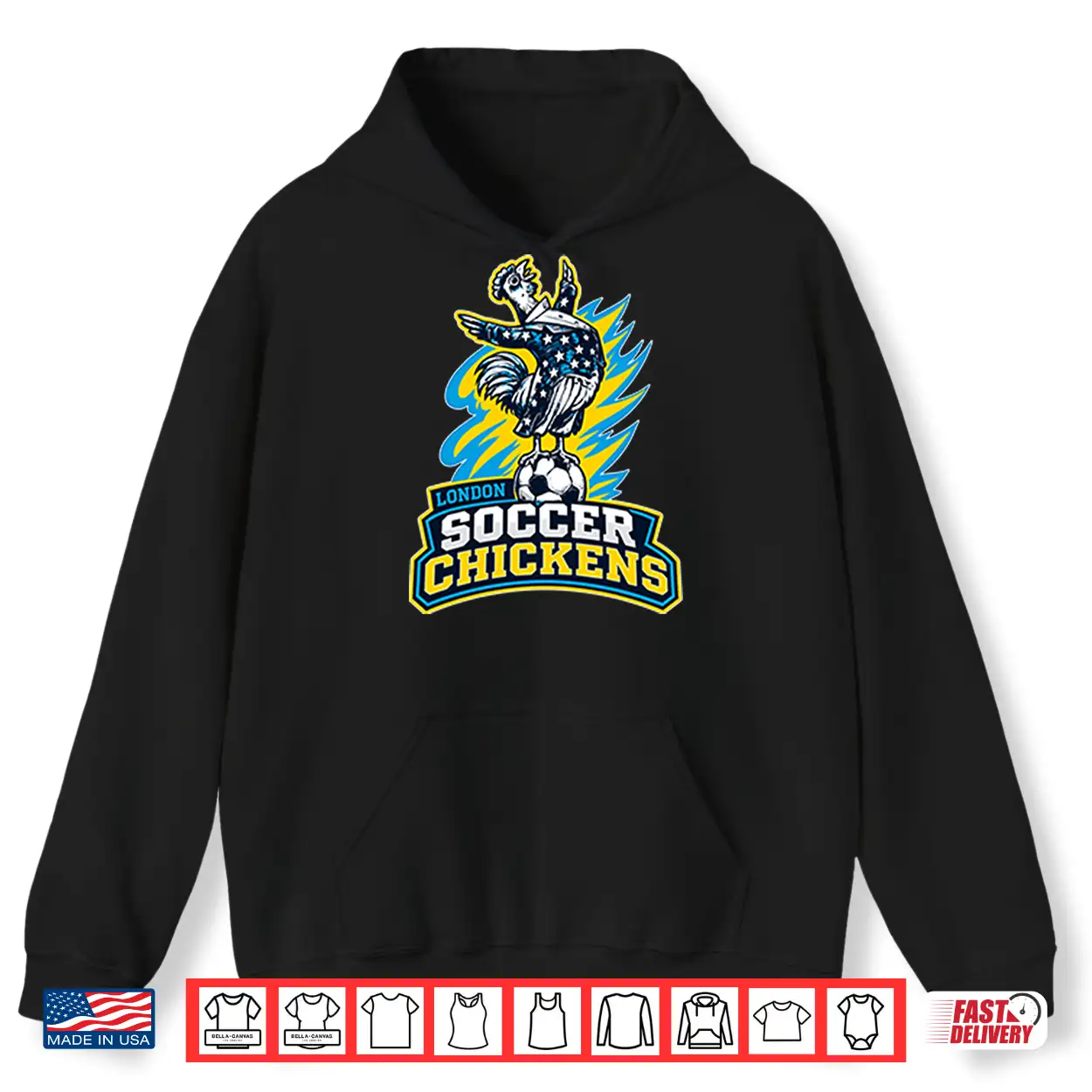 London Soccer Chickens Shirt London Soccer Chickens Shirt
