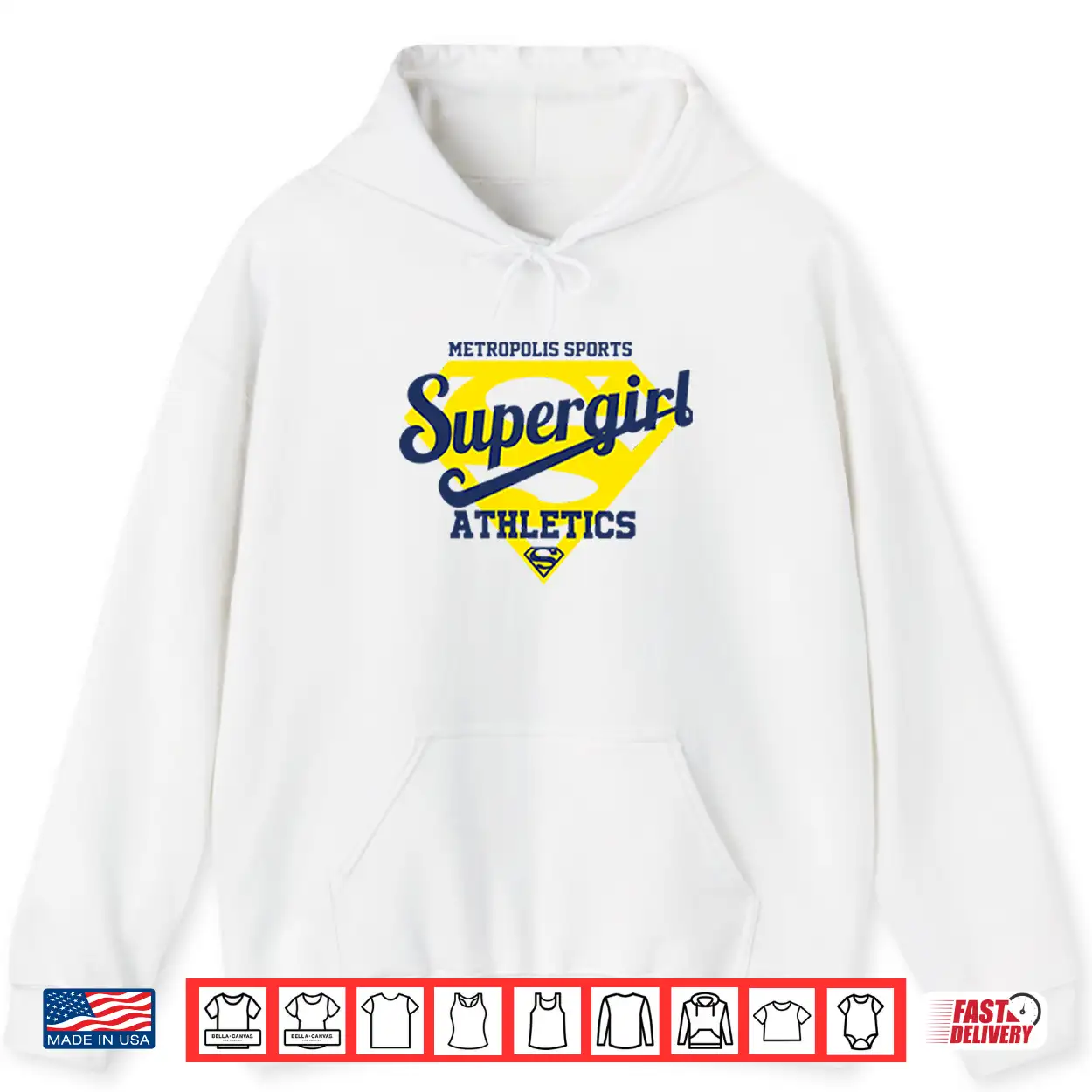 Metropolis Sports Supergirl Athletics Shirt Metropolis Sports Supergirl Athletics Shirt