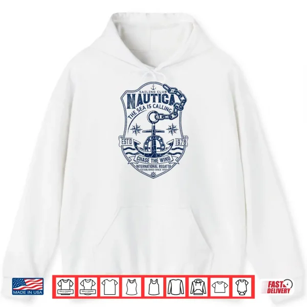 Nautica Sailing Club Vintage Anchor International Regatta Shirt 1 Hoodie Nautica Sailing Club Vintage Anchor International Regatta Shirt