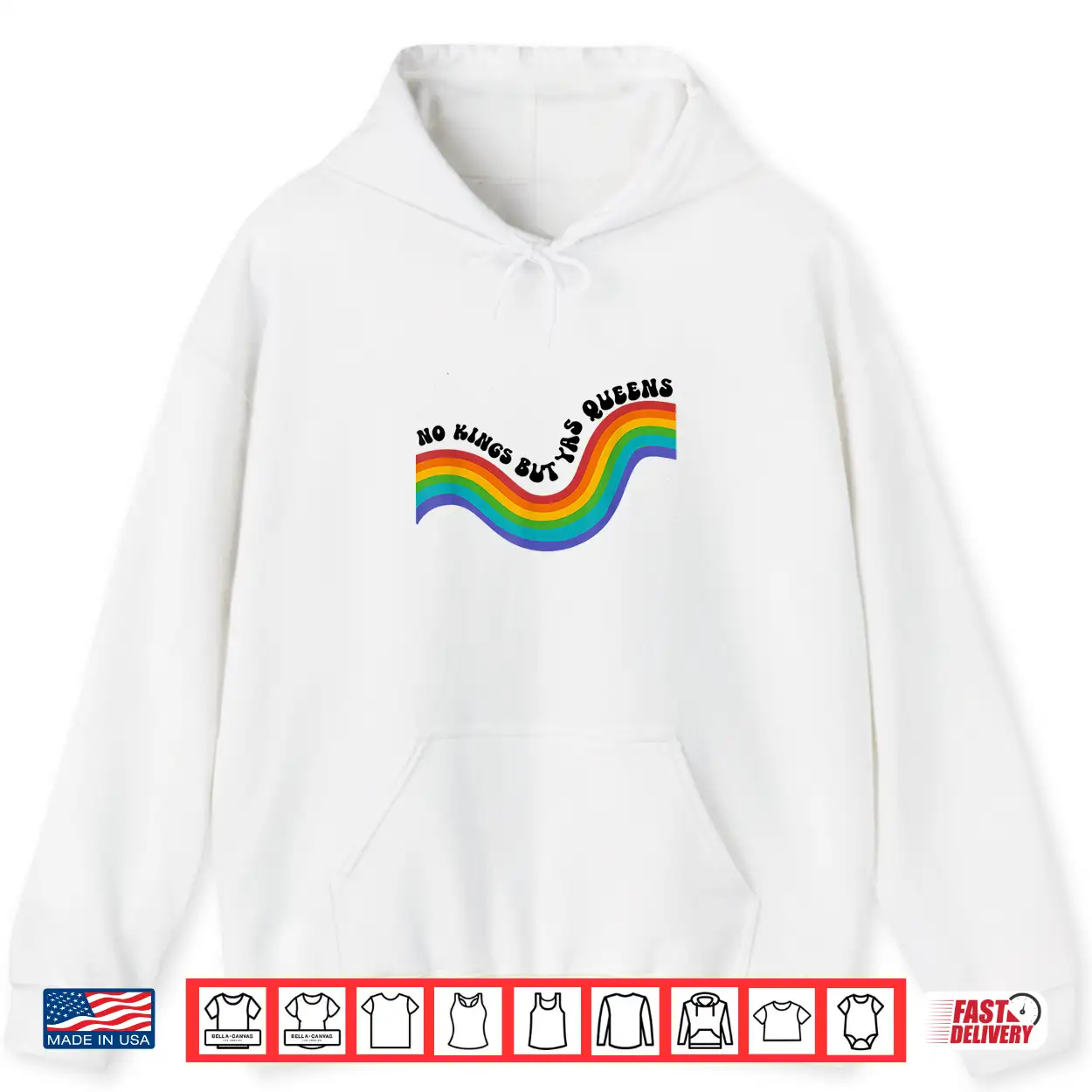 No Kings But Yas Queens Rainbow Lgbtq Pride Ally Shirt No Kings But Yas Queens Rainbow Lgbtq Pride Ally Shirt