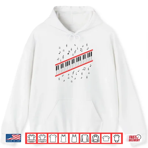 Piano Keys Lover Beat It Pianist 1980S Dance Costume Music Shirt 1 Hoodie Piano Keys Lover Beat It Pianist 1980s Dance Costume Music Shirt