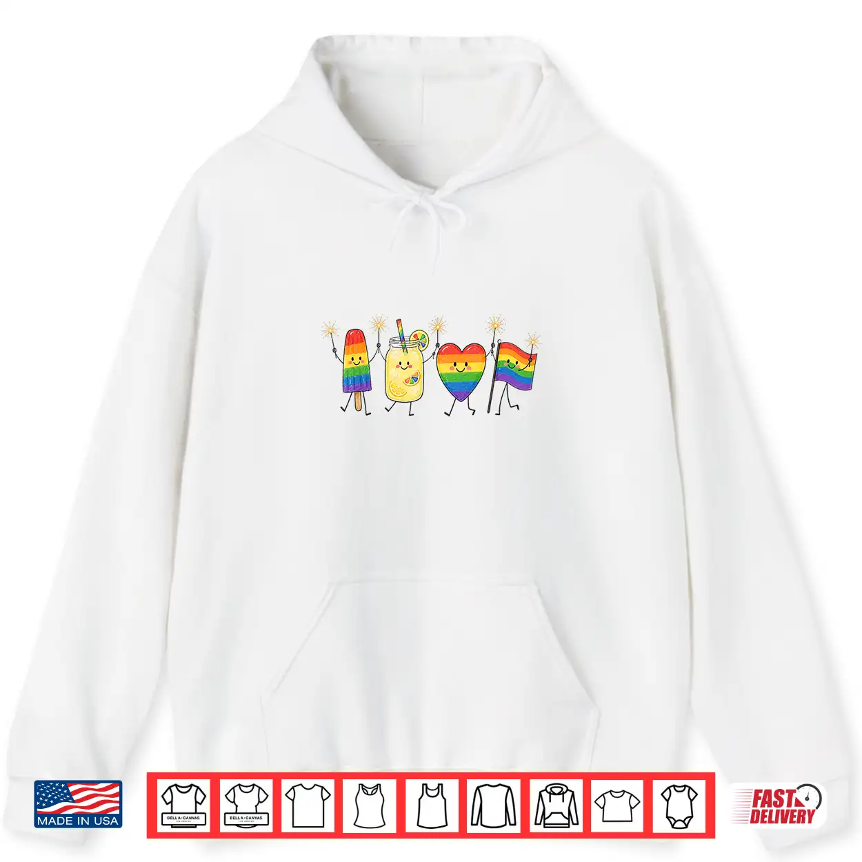 Rainbow Heart Flag Popsicle Summer Pride Month Gay Lgbtq Shirt Rainbow Heart Flag Popsicle Summer Pride Month Gay Lgbtq Shirt