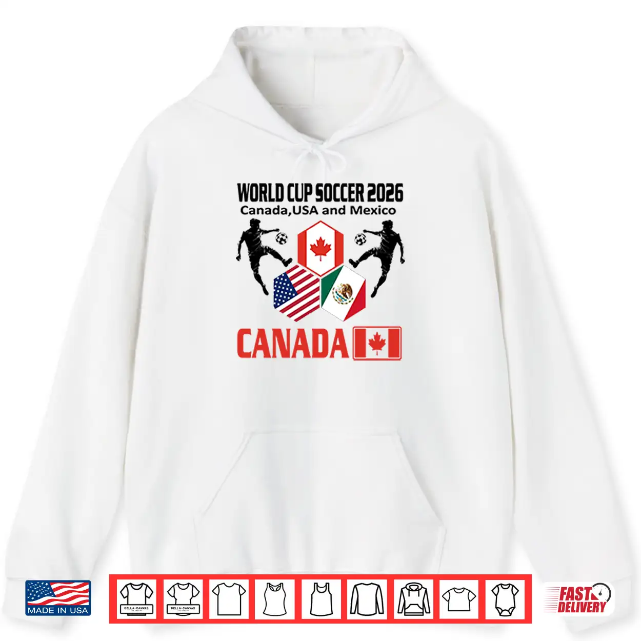 World Cup Soccer 2026 Canada Usa And Mexico Shirt World Cup Soccer 2026 Canada Usa And Mexico Shirt