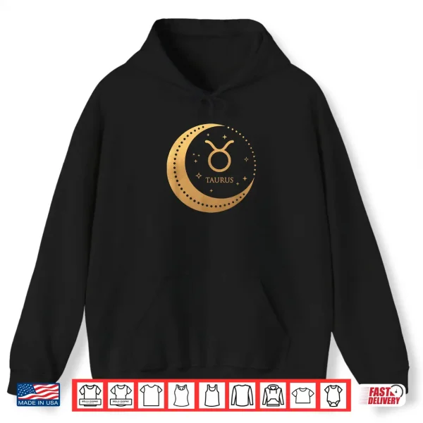 Zodiac Sign Taurus In The Crescent Moon Trendy Shirt 1 Hoodie Zodiac sign Taurus in the crescent moon trendy Shirt
