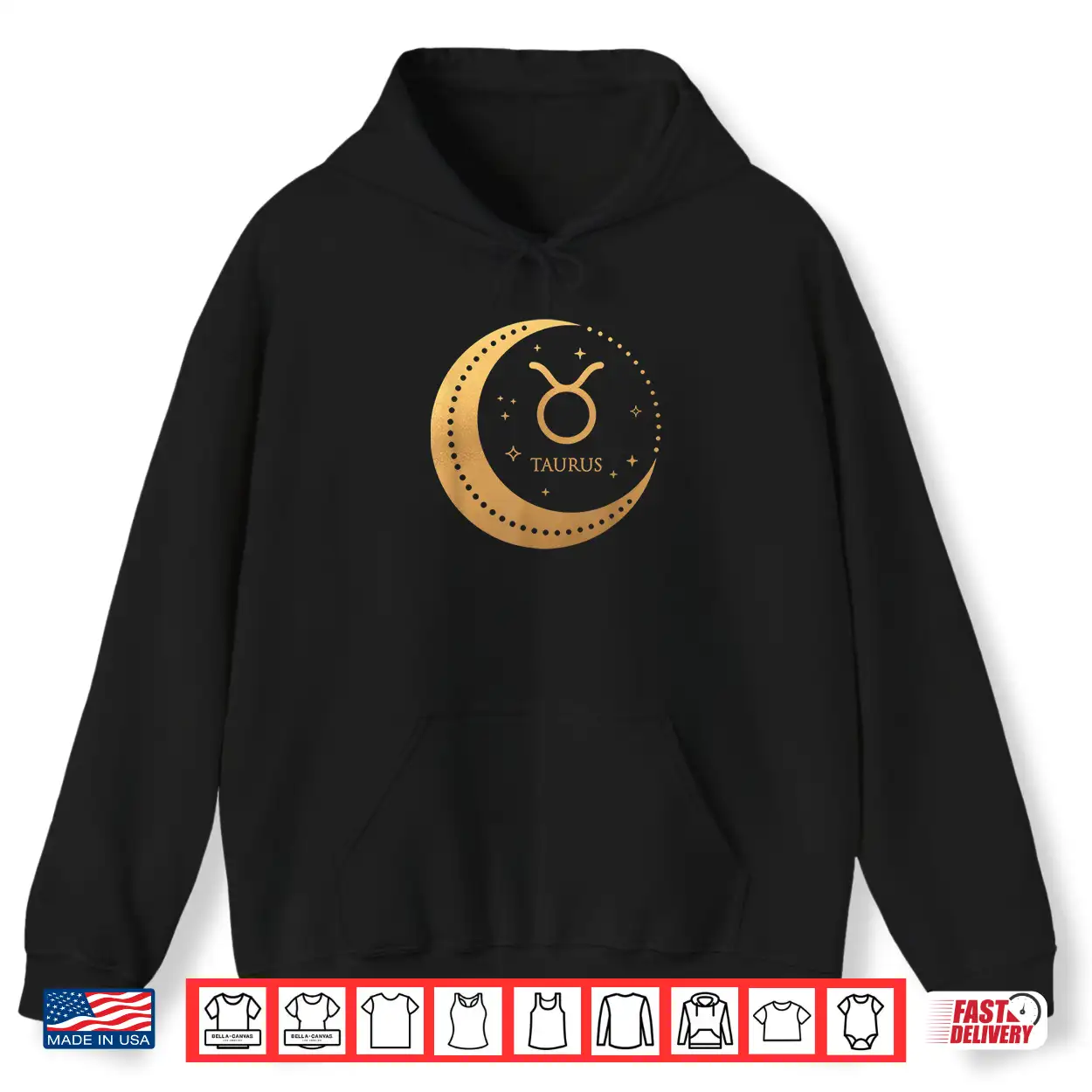Zodiac Sign Taurus In The Crescent Moon Trendy Shirt Zodiac Sign Taurus In The Crescent Moon Trendy Shirt
