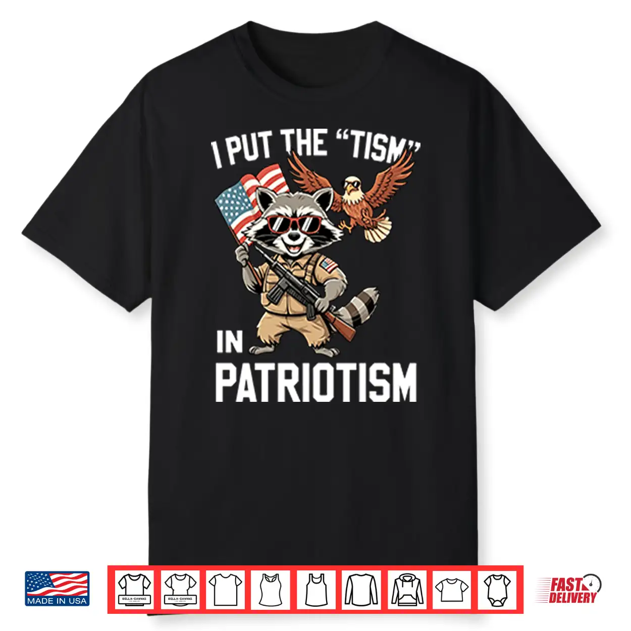 I Put The Tism In Patriotism Shirt I Put The Tism In Patriotism Shirt