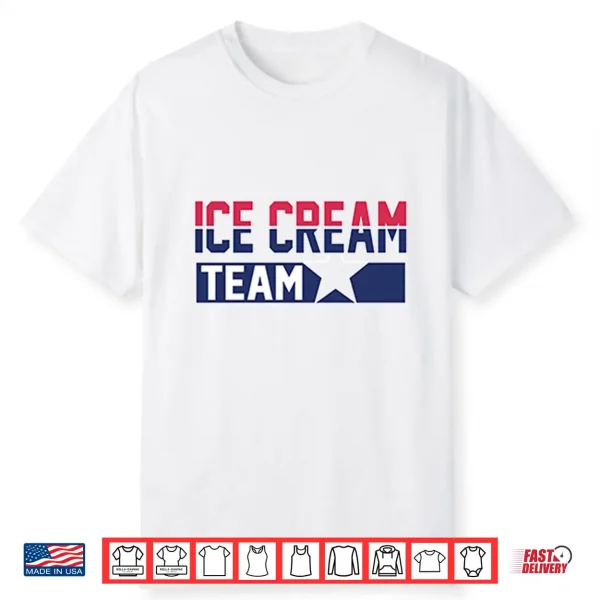 Ice Cream Team Shirt