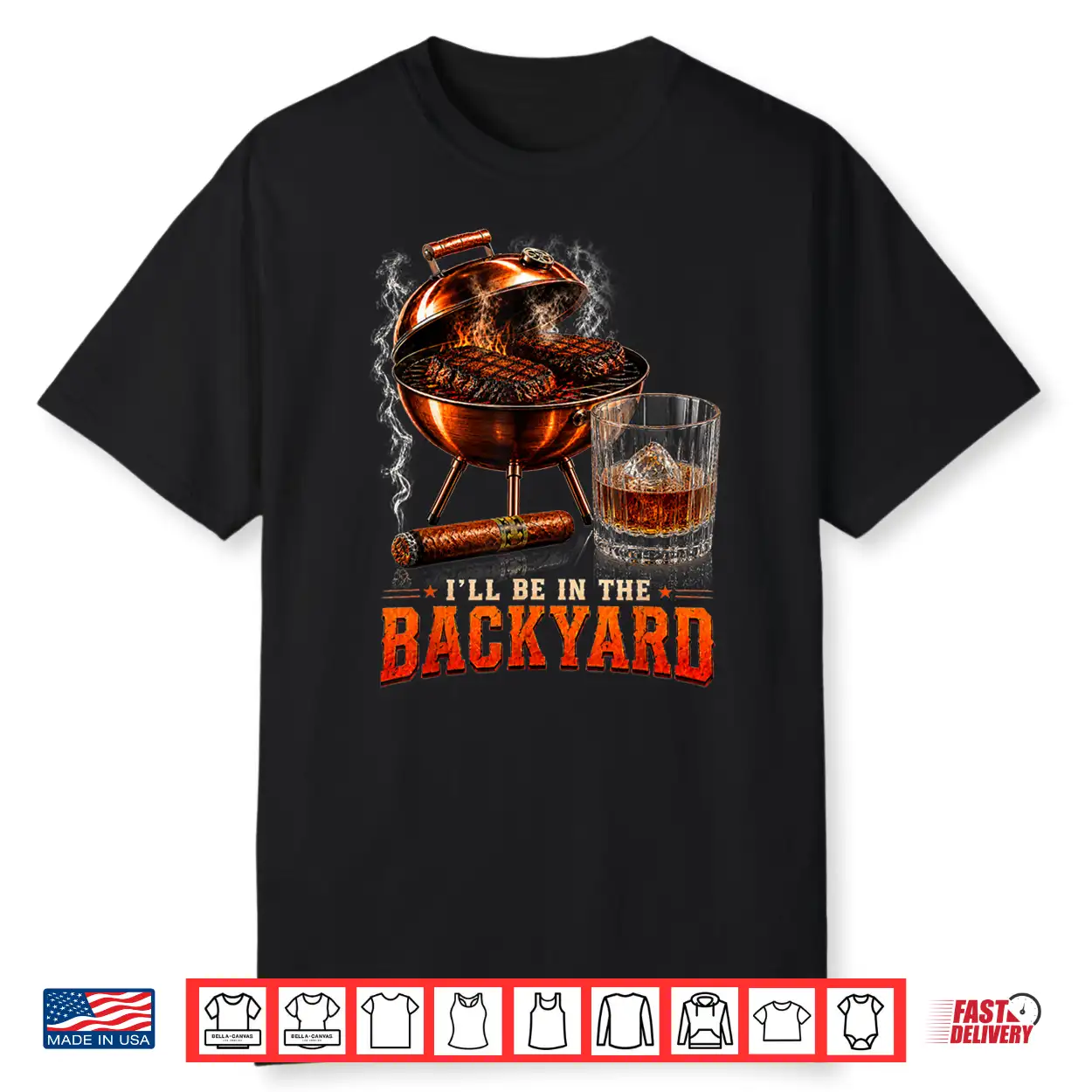 I’Ll Be In The Backyard Funny Men Dad Fathers Day Shirt I’Ll Be In The Backyard Funny Men Dad Fathers Day Shirt