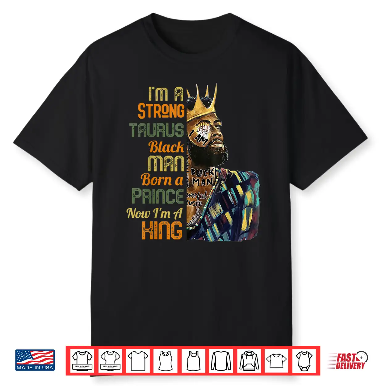 I’M A Taurus Black Man Mens April May Birthday Zodiac King Shirt I’M A Taurus Black Man Mens April May Birthday Zodiac King Shirt