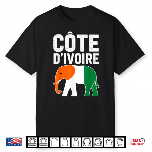 Ivory Coast Ivorians Côte D’Ivoire Flag Pride Men Women Kids Shirt