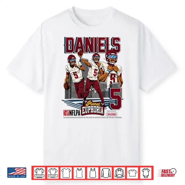 Jayden Daniels Vintage Football Shirt