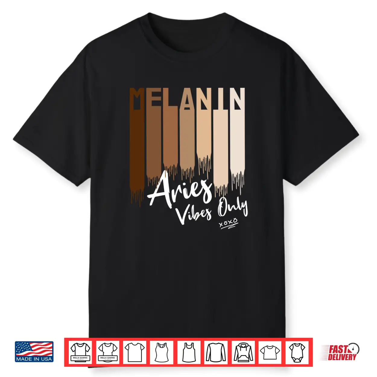 Melanin Aries Vibes Only Zodiac Sign For Black Women Shirt Melanin Aries Vibes Only Zodiac Sign For Black Women Shirt