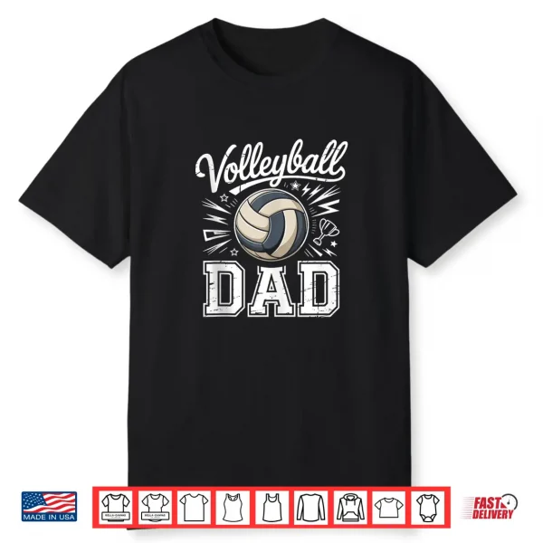 Mens Proud Volleyball Dad Shirt