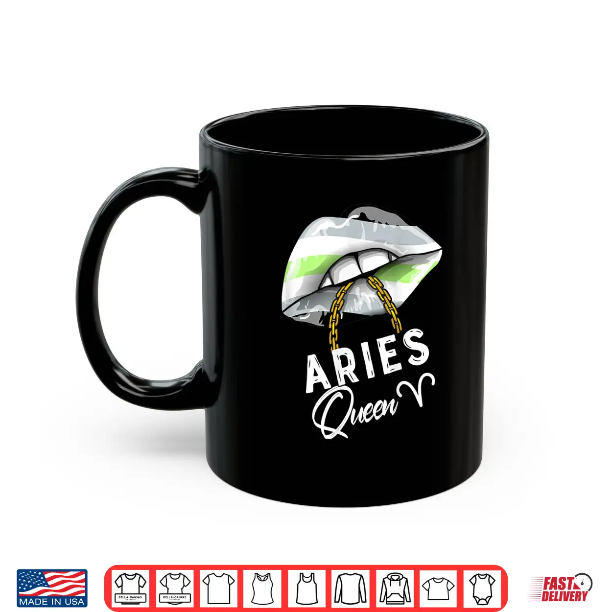 Agender Pride Lips Flag Aries Queen March April Birthday Shirt Agender Pride Lips Flag Aries Queen March April Birthday Shirt
