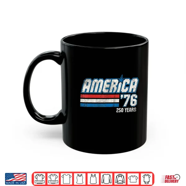 Mug America Retro 250 Anniversary 250th USA Merchandise Freedom Shirt