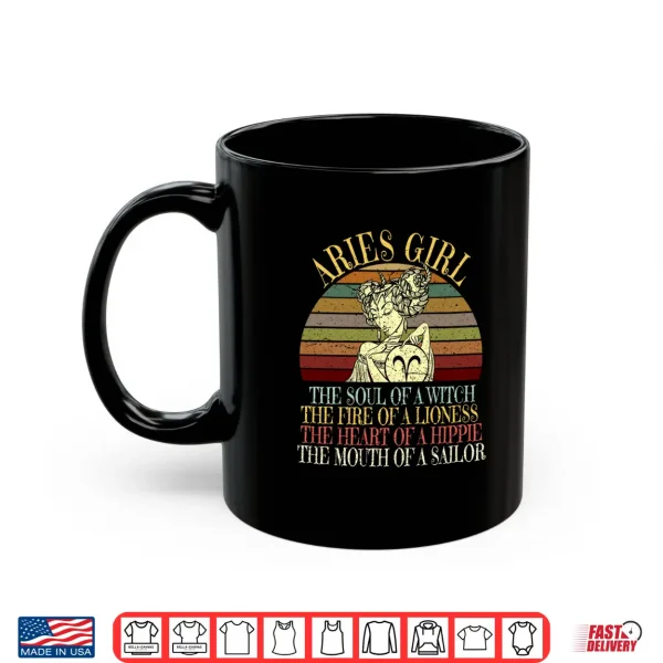 Aries Girl Zodiac Sign March April Birthday Women Her Shirt 3 Mug Aries Girl Zodiac Sign March April Birthday Women Her Shirt