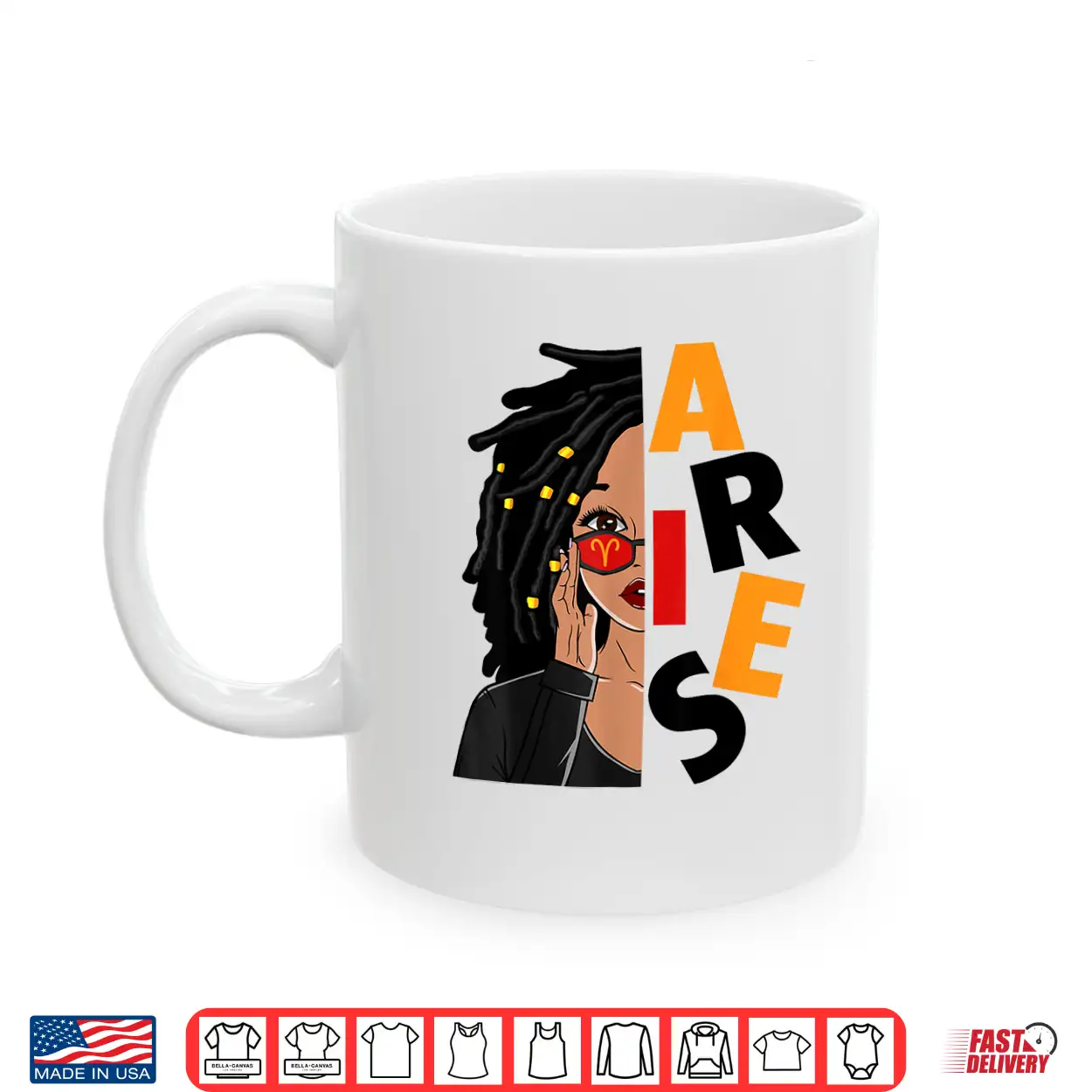 Aries Girls African American Loc’D Women Zodiac Sign Shirt Aries Girls African American Loc’D Women Zodiac Sign Shirt