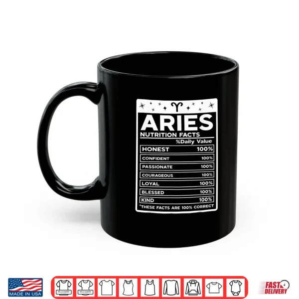 Aries Nutritional Style Zodiac Design Aries Shirt 3 Mug Aries Nutritional Style Zodiac Design Aries Shirt