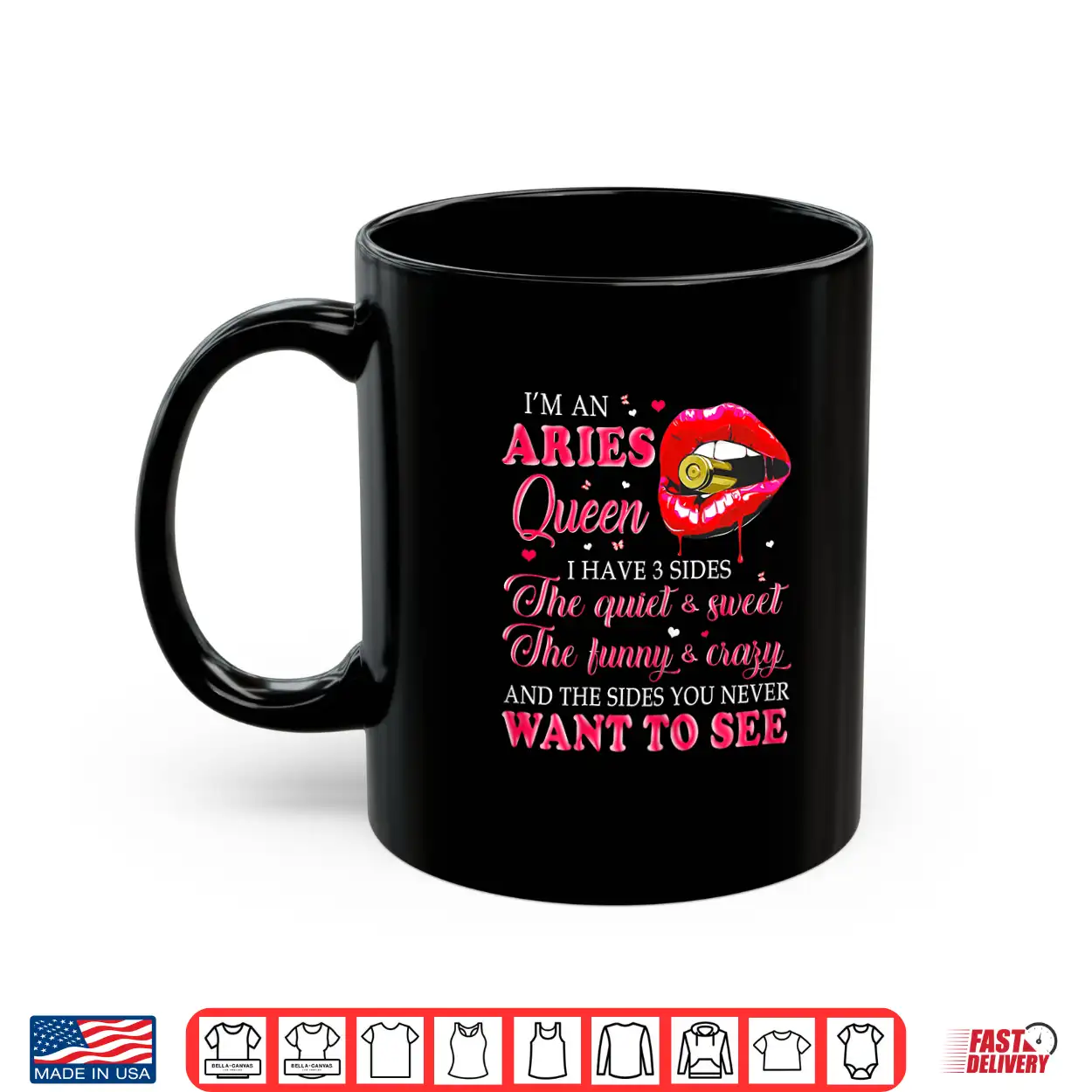 Aries Queen Birthday Zodiac Horoscope April March Lips Shirt Aries Queen Birthday Zodiac Horoscope April March Lips Shirt