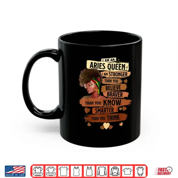 Mug Aries Queen Sweet As Candy Birthday Gift For Black Women Shirt