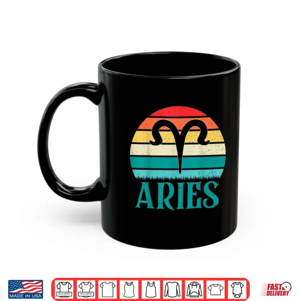 Mug Aries Sunset Zodiac Shirt