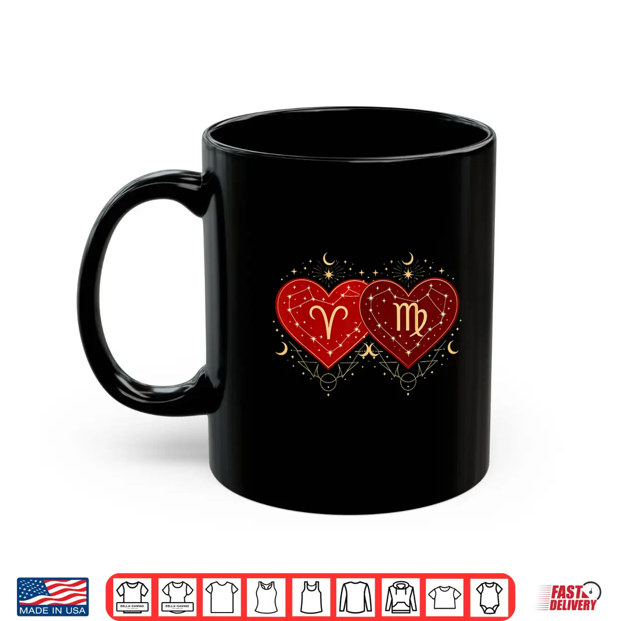 Aries Virgo Love Shirt Zodiac Valentines Day Astrological Shirt Aries Virgo Love Shirt Zodiac Valentines Day Astrological Shirt