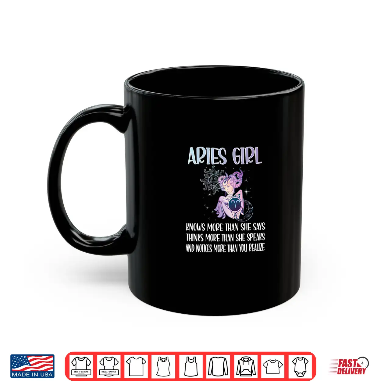 Aries Zodiac Sign Girl Aries Horoscope Astrology Shirt Aries Zodiac Sign Girl Aries Horoscope Astrology Shirt