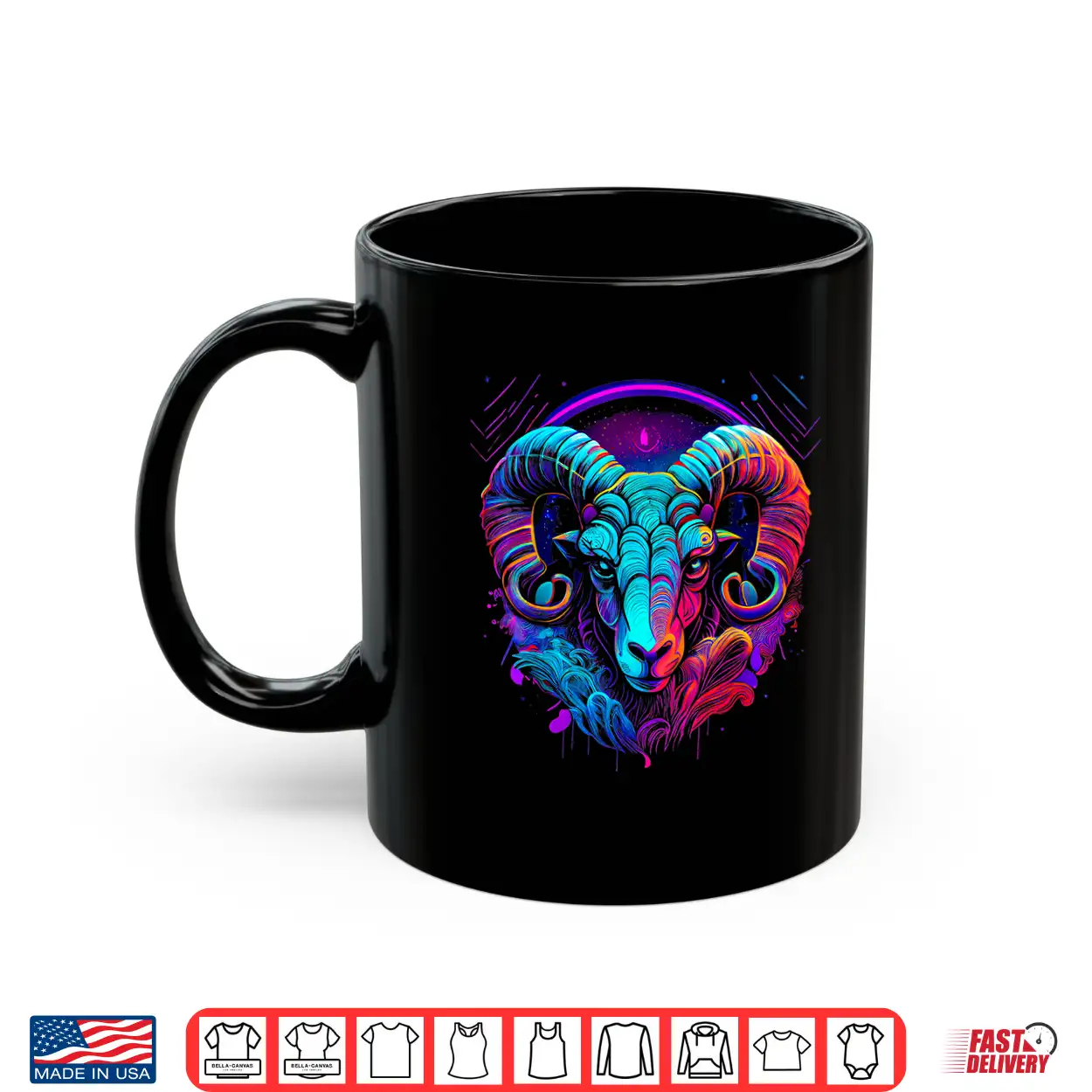 Aries Zodiac Sign Ram Graphic Astrology Cool Horoscope Art Shirt Aries Zodiac Sign Ram Graphic Astrology Cool Horoscope Art Shirt