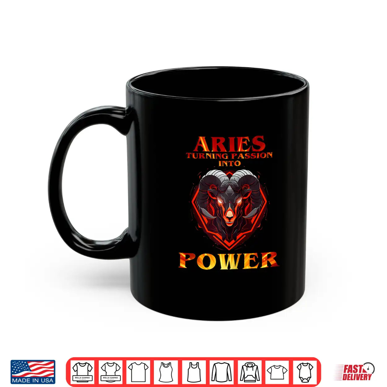 Aries Turning Passion Into Power Shirt Aries Turning Passion Into Power Shirt