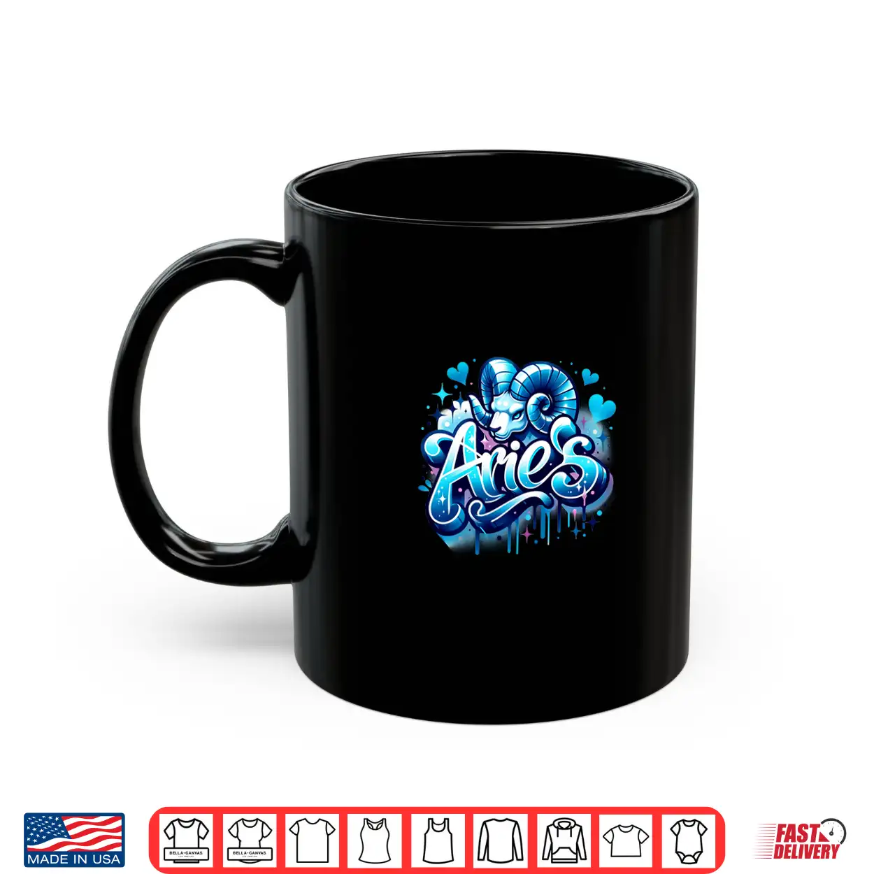 Blue Aries Zodiac Star Sign Shirt Blue Aries Zodiac Star Sign Shirt